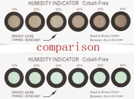 Cobalt Free 6 Dots Colour Change PCB Moisture Indicator Paper Card RoHS