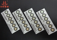 3 Dots / 6 Dots Electronics Humidity Indicator Card Reversible Color Change